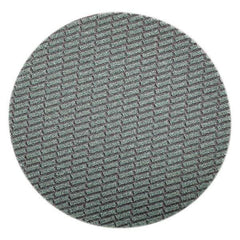 3M - 5" Diam, 300 Grit Trizact Aluminum Oxide Adhesive PSA Disc - Extra Fine Grade, Green, Cloth Backing, Flexible, Use with Random Orbital Sanders - Apex Tool & Supply