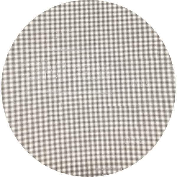 3M - 8" Diam, 1,000 Grit Aluminum Oxide Adhesive PSA Disc - Super Fine Grade, Black, Cloth Backing, Flexible, Use with Random Orbital Sanders - Apex Tool & Supply