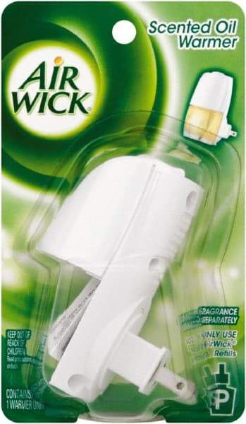 Air Wick - 4,800 Cu Ft Coverage, White Metered Aerosol Dispenser - Apex Tool & Supply