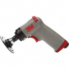 3M - 1 to 4" Disc, 15,000 RPM, Pneumatic Handheld Disc Sander - 22 CFM, 1/4 NPT Inlet, 0.45 hp - Apex Tool & Supply