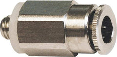 Tool-Flo - 1/8" ID x 1/8" OD, Coolant Fitting for Indexable Clamping Units - Series 9HCP. - Apex Tool & Supply