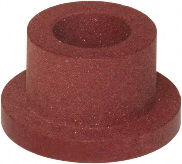 TriStar - 1-1/2" Inside x 1-3/4" Outside Diam, Rulon LR Flanged Bearing - 2" Flange Outside Diam, 1/8" Flange Thickness, 2" OAL - Apex Tool & Supply