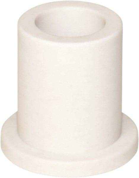 TriStar - 3/4" Inside x 1" Outside Diam, Rulon 641 Flanged Bearing - 1-1/4" Flange Outside Diam, 1/8" Flange Thickness, 1" OAL - Apex Tool & Supply