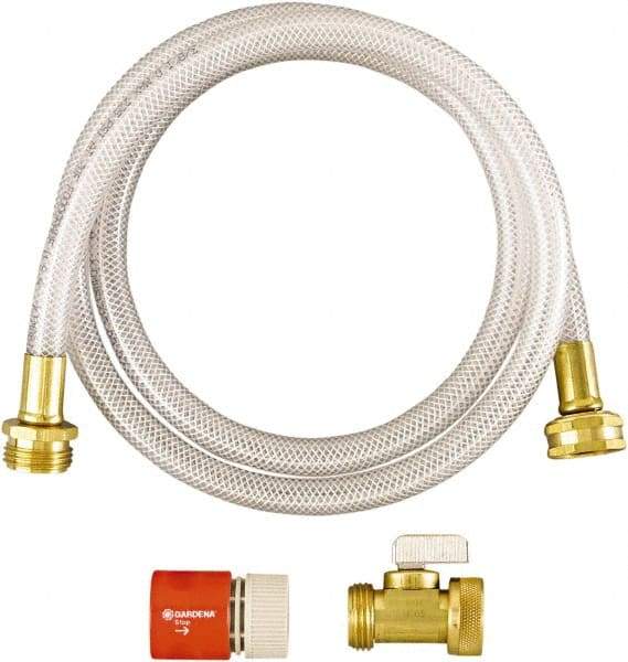 Diversey - 5/8" Hose Bibb Inlet, 5/8" Hose Bibb Outlet, Water Hook-Up Kit - Use with RTD Dispensing Systems - Apex Tool & Supply