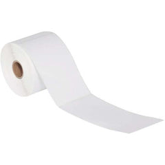 Value Collection - Pack of 12 Rolls, 305 Labels per Roll, 4" x 5" White Paper Thermal Labels - Apex Tool & Supply