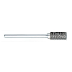 ‎SF-51 -6mm × 12mm LOC × 6mm Shank × 50mm OAL Round Nose Tree Carbide Medium Right Hand Spiral Burr - Apex Tool & Supply