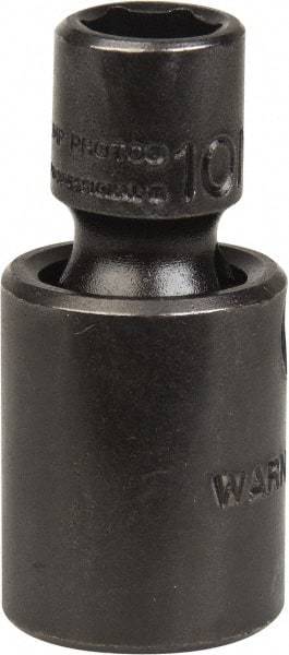 Proto - 3/8" Drive 10mm Standard Universal Impact Socket - 6 Points, 2" OAL - Apex Tool & Supply