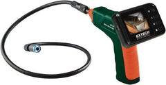 Extech - Video Borescope - 17 mm Probe Diameter, 2.4 Inch LCD Display, 480 x 234 Resolution - Apex Tool & Supply