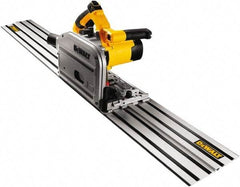 DeWALT - 12 Amps, 6-1/2" Blade Diam, 1,750 to 4,000 RPM, Electric Circular Saw - 120 Volts, 5/8" Arbor Hole, Right Blade - Apex Tool & Supply