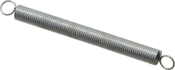 Gardner Spring - 0.187" OD, 2.41 Lb Max Load, 3.96" Max Ext Len, 0.023" Wire Diam Spring - 1.1 Lb/In Rating - Apex Tool & Supply