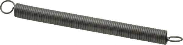 Gardner Spring - 0.187" OD, 2.39 Lb Max Load, 4.43" Max Ext Len, 0.023" Wire Diam Spring - 0.96 Lb/In Rating - Apex Tool & Supply