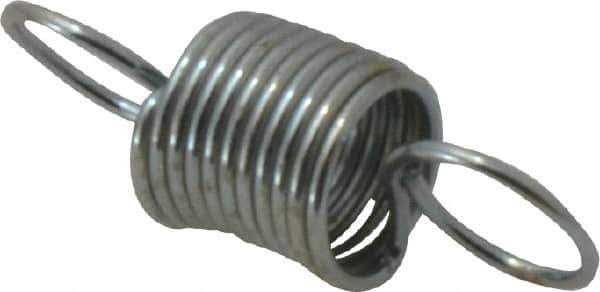 Gardner Spring - 0.312" OD, 2.62 Lb Max Load, 1.73" Max Ext Len, 0.0286" Wire Diam Spring - 3 Lb/In Rating - Apex Tool & Supply