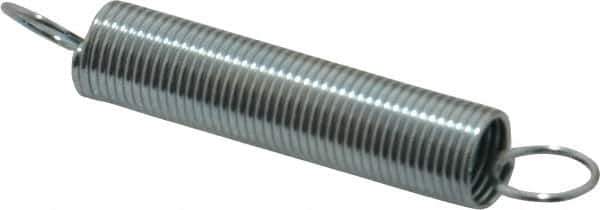 Gardner Spring - 0.312" OD, 2.61 Lb Max Load, 4.49" Max Ext Len, 0.0286" Wire Diam Spring - 0.87 Lb/In Rating - Apex Tool & Supply