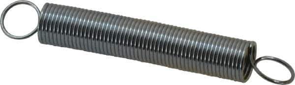 Gardner Spring - 0.312" OD, 2.62 Lb Max Load, 5.16" Max Ext Len, 0.0286" Wire Diam Spring - 0.75 Lb/In Rating - Apex Tool & Supply