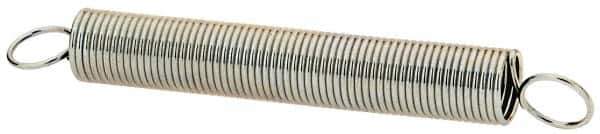 Gardner Spring - 0.312" OD, 2.61 Lb Max Load, 5.92" Max Ext Len, 0.0286" Wire Diam Spring - 0.63 Lb/In Rating - Apex Tool & Supply