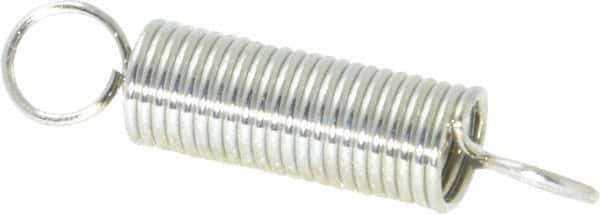 Gardner Spring - 0.312" OD, 4.67 Lb Max Load, 2.45" Max Ext Len, 0.0348" Wire Diam Spring - 3.86 Lb/In Rating - Apex Tool & Supply