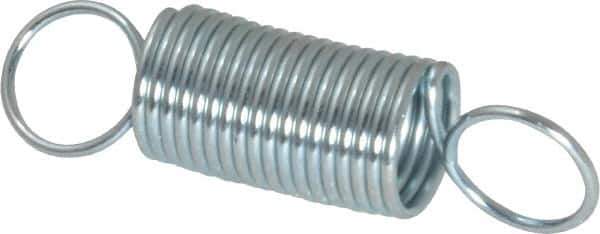 Gardner Spring - 3/8" OD, 3.76 Lb Max Load, 2.85" Max Ext Len, 0.0348" Wire Diam Spring - 2.32 Lb/In Rating - Apex Tool & Supply