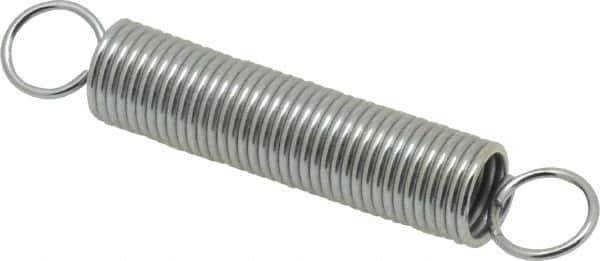 Gardner Spring - 0.437" OD, 8.03 Lb Max Load, 4.82" Max Ext Len, 0.0475" Wire Diam Spring - 3.08 Lb/In Rating - Apex Tool & Supply