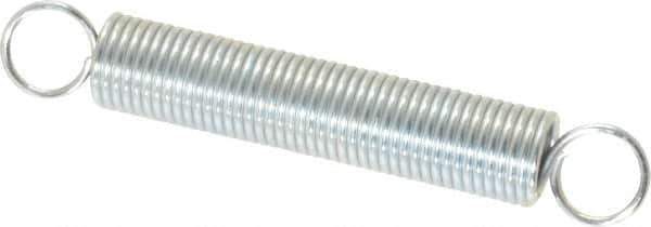 Gardner Spring - 0.437" OD, 8.01 Lb Max Load, 5.27" Max Ext Len, 0.0475" Wire Diam Spring - 2.8 Lb/In Rating - Apex Tool & Supply
