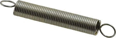 Gardner Spring - 0.437" OD, 8.02 Lb Max Load, 5.88" Max Ext Len, 0.0475" Wire Diam Spring - 2.41 Lb/In Rating - Apex Tool & Supply