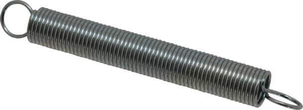 Gardner Spring - 0.437" OD, 8.02 Lb Max Load, 6.85" Max Ext Len, 0.0475" Wire Diam Spring - 2.06 Lb/In Rating - Apex Tool & Supply