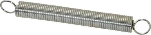 Gardner Spring - 0.437" OD, 8.01 Lb Max Load, 7.41" Max Ext Len, 0.0475" Wire Diam Spring - 1.87 Lb/In Rating - Apex Tool & Supply