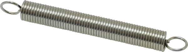 Gardner Spring - 0.43" OD, 12 Lb Max Load, 6.34" Max Ext Len, 0.054" Wire Diam Spring - 3.83 Lb/In Rating - Apex Tool & Supply