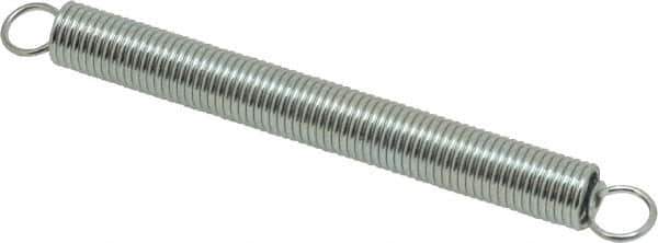 Gardner Spring - 0.38" OD, 12.55 Lb Max Load, 8.1" Max Ext Len, 0.0475" Wire Diam Spring - 2.93 Lb/In Rating - Apex Tool & Supply