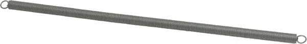 Gardner Spring - 1/4" OD, 4.56 Lb Max Load, 13.92" Max Ext Len, 0.0317" Wire Diam Spring - 0.59 Lb/In Rating - Apex Tool & Supply