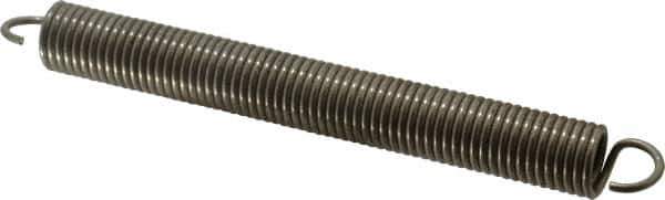 Gardner Spring - 0.84" OD, 43.71 Lb Max Load, 13.05" Max Ext Len, 0.1055" Wire Diam Spring - 6.36 Lb/In Rating - Apex Tool & Supply