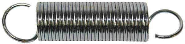 Gardner Spring - 3/8" OD, 7.8 Lb Max Load, 5.26" Max Ext Len, 0.041" Wire Diam Spring - 2.5 Lb/In Rating, 2-1/2" Free Length - Apex Tool & Supply