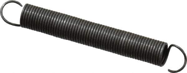 Gardner Spring - 3/32" OD, 0.6 Lb Max Load, 2" Max Ext Len, 0.01" Wire Diam Spring - 0.44 Lb/In Rating, 3/4" Free Length - Apex Tool & Supply