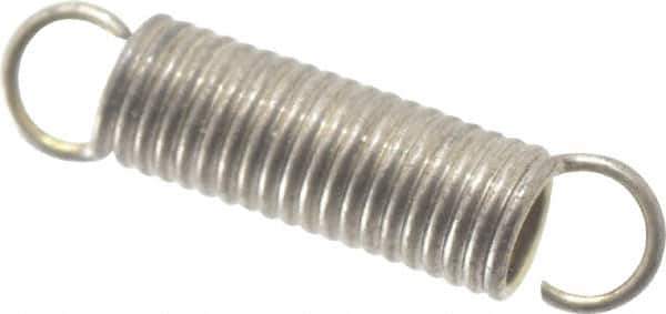 Gardner Spring - 3/32" OD, 1 Lb Max Load, 0.66" Max Ext Len, 0.012" Wire Diam Spring - 3.2 Lb/In Rating, 3/8" Free Length - Apex Tool & Supply