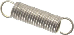 Gardner Spring - 3/32" OD, 1 Lb Max Load, 0.66" Max Ext Len, 0.012" Wire Diam Spring - 3.2 Lb/In Rating, 3/8" Free Length - Apex Tool & Supply