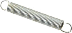 Gardner Spring - 3/16" OD, 2.5 Lb Max Load, 2-3/4" Max Ext Len, 0.022" Wire Diam Spring - 1.6 Lb/In Rating, 1-3/8" Free Length - Apex Tool & Supply