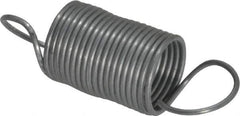 Gardner Spring - 1/2" OD, 4.3 Lb Max Load, 3.79" Max Ext Len, 0.037" Wire Diam Spring - 1.7 Lb/In Rating, 1-1/2" Free Length - Apex Tool & Supply