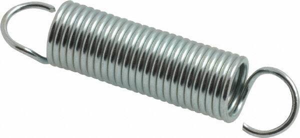 Gardner Spring - 1/2" OD, 13.2 Lb Max Load, 4.2" Max Ext Len, 0.055" Wire Diam Spring - 6.1 Lb/In Rating, 2-1/4" Free Length - Apex Tool & Supply