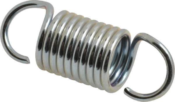 Gardner Spring - 1/2" OD, 19 Lb Max Load, 1.92" Max Ext Len, 0.063" Wire Diam Spring - 31.4 Lb/In Rating, 1-3/8" Free Length - Apex Tool & Supply