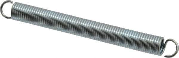 Gardner Spring - 1/2" OD, 19 Lb Max Load, 8.95" Max Ext Len, 0.063" Wire Diam Spring - 4.3 Lb/In Rating, 5" Free Length - Apex Tool & Supply