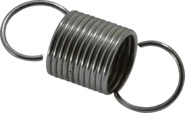 Gardner Spring - 3/4" OD, 12.8 Lb Max Load, 3.76" Max Ext Len, 0.063" Wire Diam Spring - 6.6 Lb/In Rating, 2" Free Length - Apex Tool & Supply
