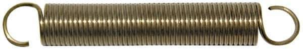 Gardner Spring - 3/4" OD, 7.65 Lb Max Load, 4.32" Max Ext Len, 0.055" Wire Diam Spring - 2.96 Lb/In Rating, 2" Free Length - Apex Tool & Supply