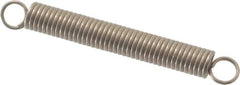 Gardner Spring - 1/8" OD, 1.39 Lb Max Load, 1.43" Max Ext Len, 0.018" Wire Diam Spring - 2.52 Lb/In Rating, 1" Free Length - Apex Tool & Supply
