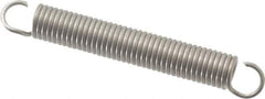 Gardner Spring - 3/16" OD, 3.74 Lb Max Load, 2.31" Max Ext Len, 0.026" Wire Diam Spring - 3.48 Lb/In Rating, 1-3/8" Free Length - Apex Tool & Supply