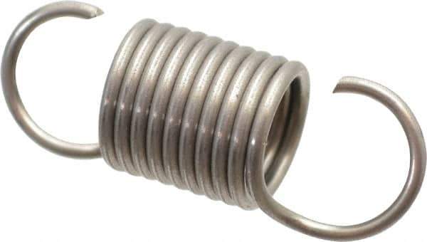 Gardner Spring - 1/2" OD, 11.48 Lb Max Load, 2.13" Max Ext Len, 0.055" Wire Diam Spring - 13.57 Lb/In Rating, 1-3/8" Free Length - Apex Tool & Supply