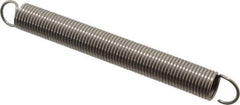 Gardner Spring - 1/2" OD, 11.48 Lb Max Load, 9.59" Max Ext Len, 0.055" Wire Diam Spring - 2 Lb/In Rating, 4-1/2" Free Length - Apex Tool & Supply