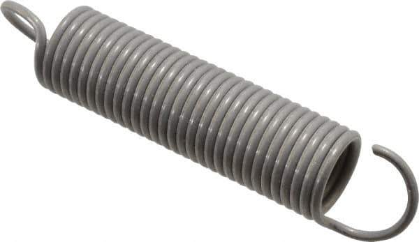 Gardner Spring - 5/8" OD, 16.52 Lb Max Load, 5.35" Max Ext Len, 0.069" Wire Diam Spring - 6.17 Lb/In Rating, 3" Free Length - Apex Tool & Supply