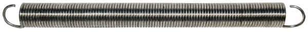 Gardner Spring - 1" OD, 12.45 Lb Max Load, 16-1/2" Max Ext Len, 0.1055" Wire Diam Spring - 2.5 Lb/In Rating - Apex Tool & Supply