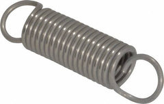 Gardner Spring - 1/2" OD, 3.16" Max Ext Len, 0.063" Wire Diam Spring - 12.8612 Lb/In Rating, 1.4773 Lb Init Tension - Apex Tool & Supply