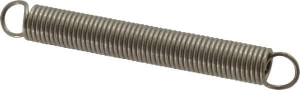 Gardner Spring - 1/2" OD, 7.07" Max Ext Len, 0.063" Wire Diam Spring - 4.7795 Lb/In Rating, 1.4773 Lb Init Tension - Apex Tool & Supply