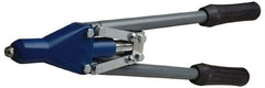 RivetKing - Straight Head Hand Riveter - 1/8 to 3/16" Rivet Capacity, 17-1/2" OAL - Apex Tool & Supply